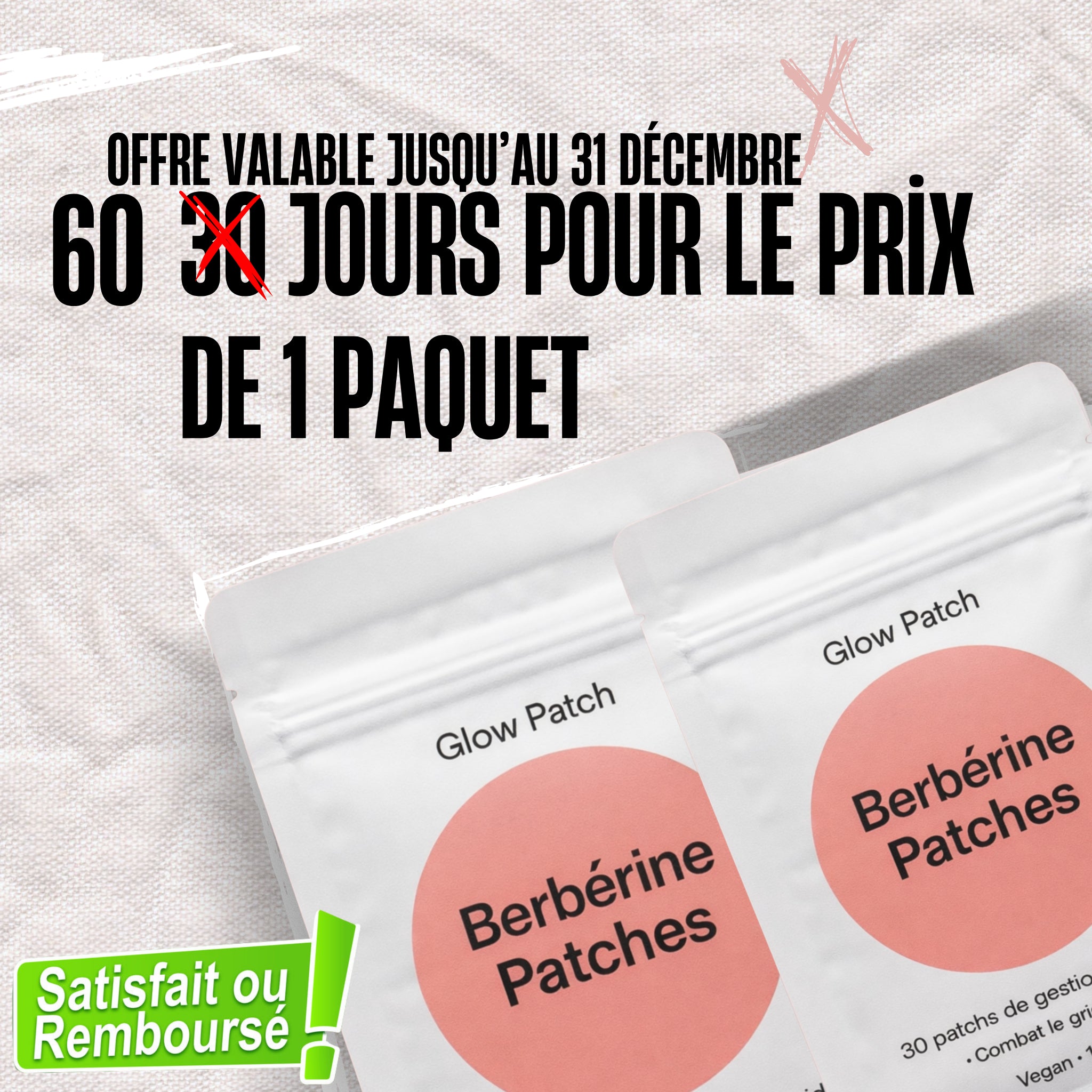 GlowPatch – Berbérine Patch Minceur